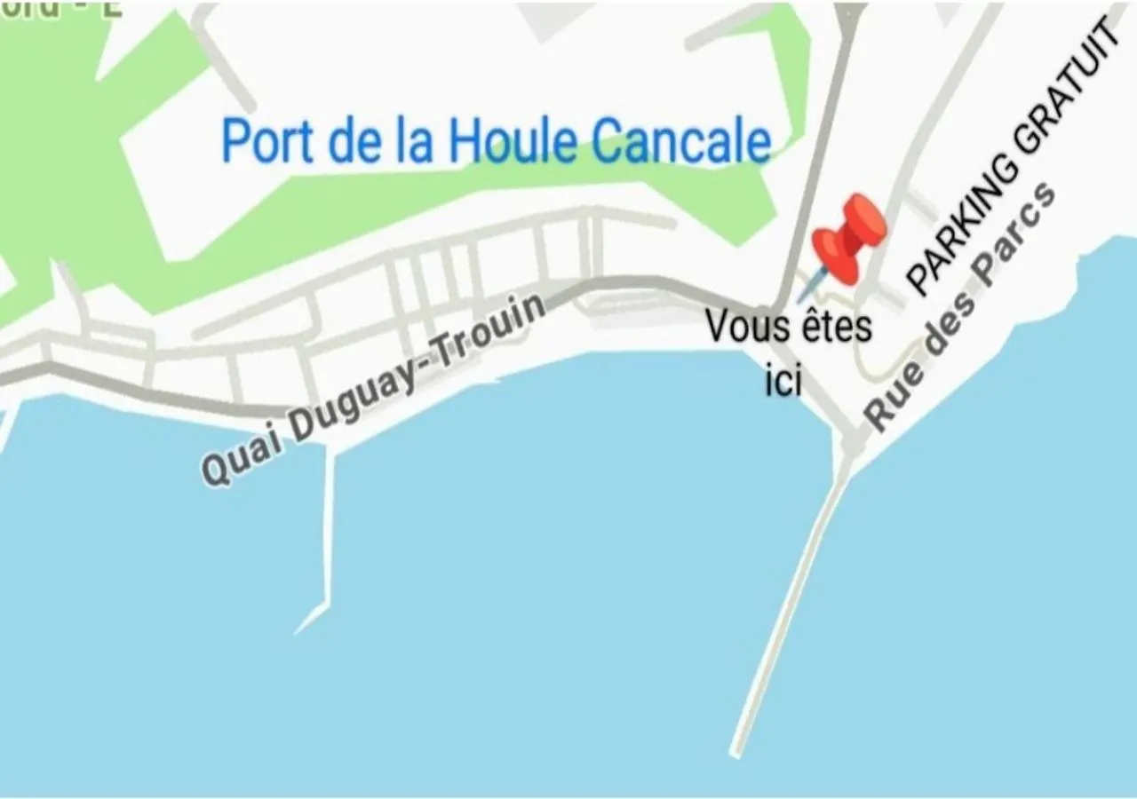 Apartment La Merveille By Mrodbnb - Appart Neuf - Vue Mer - 25M Plage & Resto - Cine - Cheminee - Popcorn Cancale