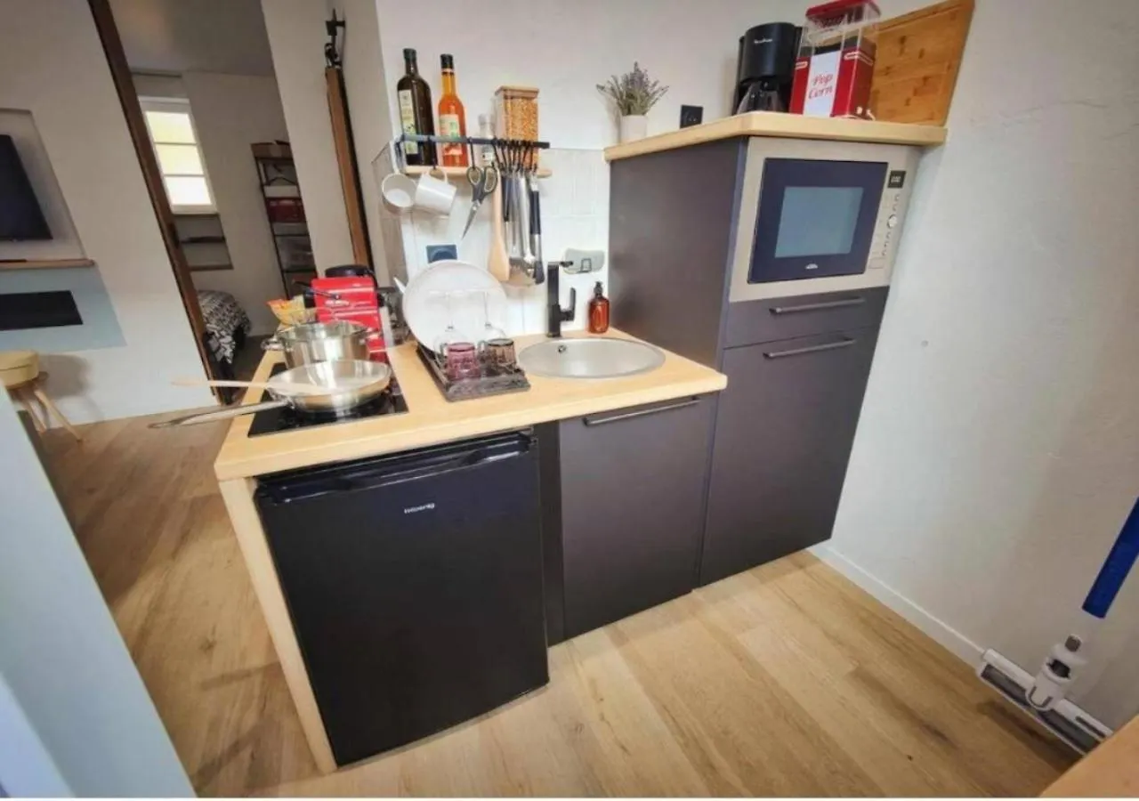 Apartment La Merveille By Mrodbnb - Appart Neuf - Vue Mer - 25M Plage & Resto - Cine - Cheminee - Popcorn Cancale